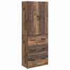 vidaXL Sada skř&iacute;něk 2 pcs Star&eacute; dřevo 66 x 34,5 x 87 cm