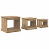 vidaXL Konferenčn&iacute; stolek 3 pcs Artisanov&yacute; dub 48 x 45 x 45 cm