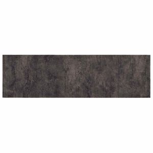 vidaXL Kuchyňsk&yacute; koberec čern&yacute; beton 150 x 45 cm 100% polyamid