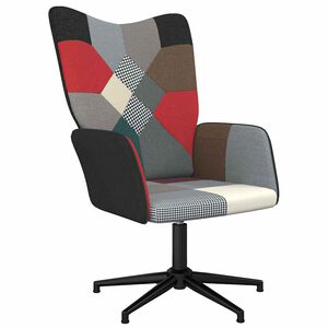 vidaXL Relaxačn&iacute; křeslo patchwork textil