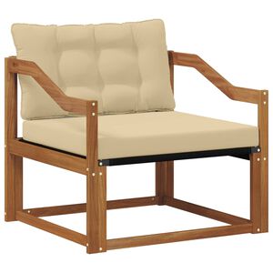 vidaXL Venkovn&iacute; pohovkov&aacute; souprava Masivn&iacute; ak&aacute;ciov&eacute; dřevo a Textilene