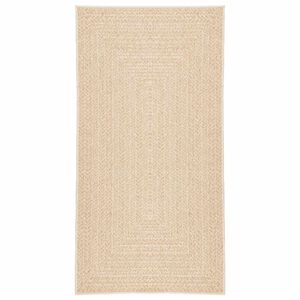 vidaXL Koberec ZIZUR b&eacute;žov&yacute; 60x110 cm jutov&yacute; vzhled interi&eacute;r exteri&eacute;r