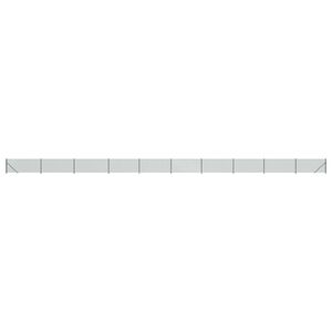 vidaXL Dr&aacute;těn&eacute; pletivo s př&iacute;rubami zelen&eacute; 0,8 x 25 m