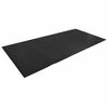 vidaXL Ochrann&aacute; podložka na sport Čern&aacute; 200 x 90 x 0,6 cm PVC