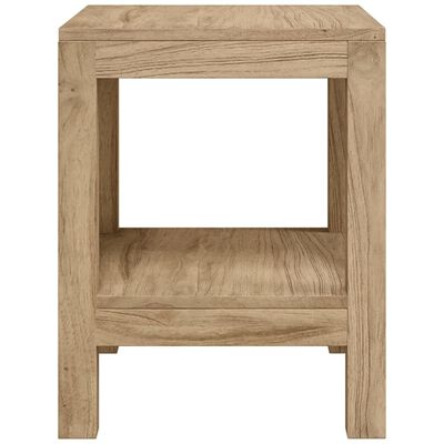 vidaXL Odkládací stolek do koupelny 45x35x45 cm masivní teakové dřevo