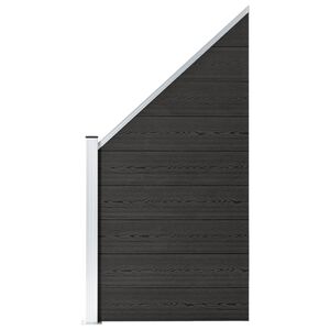 vidaXL Plotov&yacute; d&iacute;lec WPC 95 x (105&ndash;180) cm &scaron;ed&yacute;