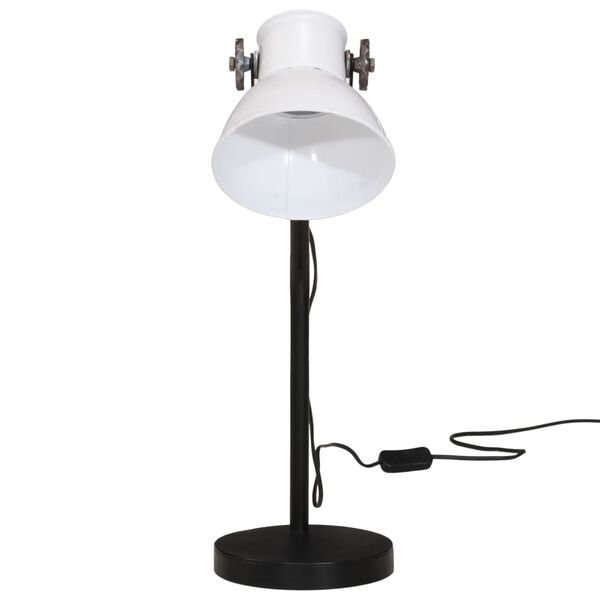 vidaXL Stoln&iacute; lampa 25 W b&iacute;l&aacute; 17 x 17 x 60 cm E27