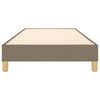 vidaXL R&aacute;m postele s boxspringem taupe 90x190 cm textil