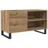 vidaXL Skř&iacute;ňka na LP desky dub artisan 84,5x38x48 cm kompozitn&iacute; dřevo