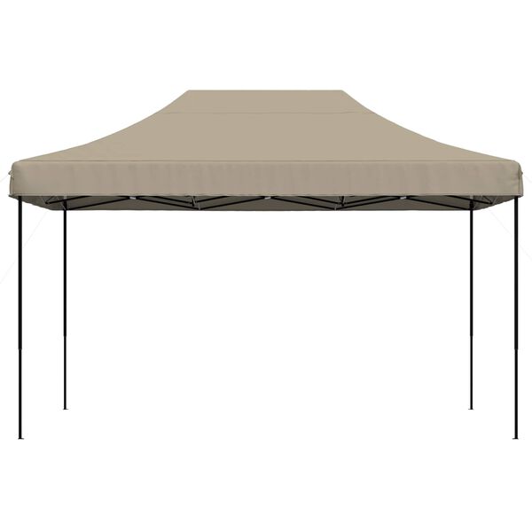 vidaXL Skl&aacute;dac&iacute; party stan pop-up taupe 440 x 292 x 315 cm
