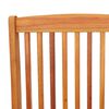 vidaXL Skládací zahradní židle 4 ks masivní eukalyptové dřevo