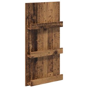 vidaXL Reg&aacute;l na časopisy Star&eacute; dřevo 51 x 11 x 102 cm Kompozitn&iacute; dřevo