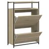 vidaXL Botn&iacute;k dub sonoma 75 x 34 x 112 cm kompozitn&iacute; dřevo