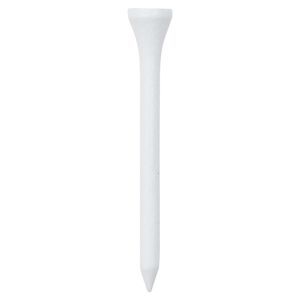 vidaXL Golfov&aacute; t&yacute;čka 1 000 ks b&iacute;l&aacute; 83 mm bambus