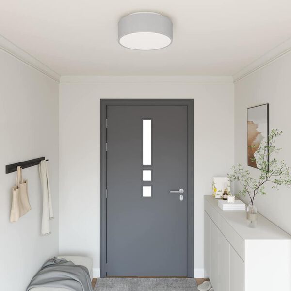 vidaXL Stropn&iacute; lampa s reflektory &Scaron;ed&aacute; 38 x 38 x 13,5 cm textil