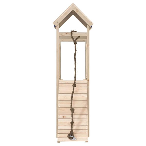 vidaXL Dětsk&eacute; hři&scaron;tě na zahradu masivn&iacute; borov&eacute; dřevo