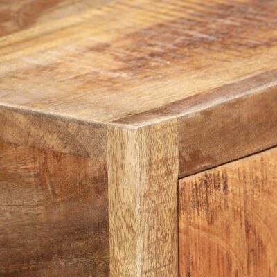 vidaXL Konzolový stolek zlatý 90x30x75 cm masivní recyklované dřevo