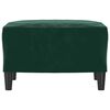 vidaXL Podnožka tmavě zelen&aacute; 60 x 50 x 41 cm samet