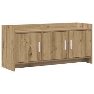 vidaXL Televizn&iacute; skř&iacute;ň 102 x 33 x 47 cm Dub artisan Kompozitn&iacute; dřevo