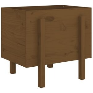 vidaXL Zahradn&iacute; truhl&iacute;k medově hněd&yacute; 62x50x57 cm masivn&iacute; borov&eacute; dřevo
