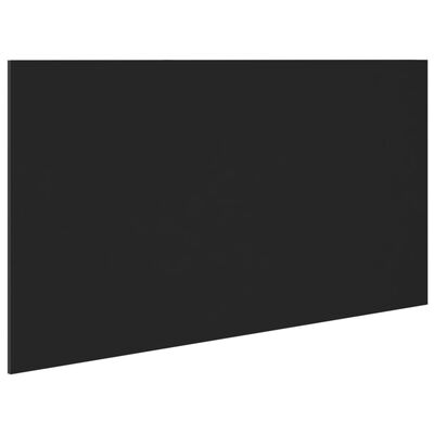 vidaXL Čelo postele černé 160 x 1,5 x 80 cm kompozitní dřevo