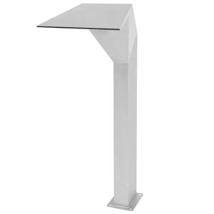 vidaXL Baz&eacute;nov&aacute; font&aacute;na nerezov&aacute; ocel 50 x 30 x 90 cm stř&iacute;brn&aacute;