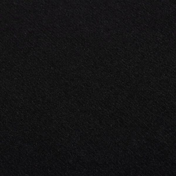 vidaXL Běhoun BCF čern&yacute; se vzorem 100 x 500 cm