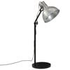 vidaXL Stojac&iacute; lampa 25 W vintage stř&iacute;brn&aacute; 30 x 30 x 90&ndash;150 cm E27