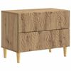 vidaXL Nočn&iacute; stolek Dub artisan 62 x 34,5 x 48 cm Kompozitn&iacute; dřevo