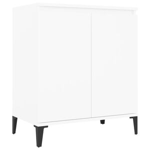 vidaXL Př&iacute;born&iacute;k b&iacute;l&yacute; 60 x 35 x 70 cm kompozitn&iacute; dřevo