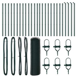 vidaXL Plotov&yacute; sloupek. Zelen&aacute;