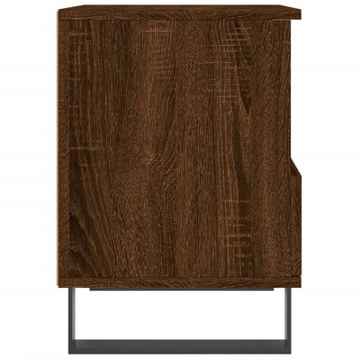 vidaXL Noční stolek hnědý dub 40 x 35 x 50 cm kompozitní dřevo