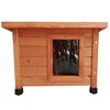 @Pet Venkovn&iacute; domeček pro kočky 57 x 45 x 43 cm dřevo hněd&yacute;