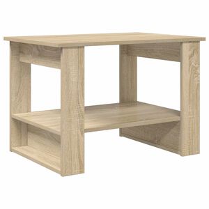 vidaXL Konferenčn&iacute; stolek Sonoma dub 72 x 50 x 50 cm Kompozitn&iacute; dřevo