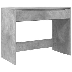 vidaXL Stůl Betonově &Scaron;ed&aacute; 100 x 50 x 78 cm Dřevěn&yacute; materi&aacute;l
