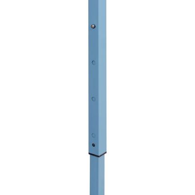 vidaXL Skládací nůžkový party stan s 8 bočními stěnami 3 x 9 m modrý