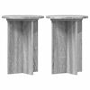 vidaXL Stojan na rostliny 2 pcs &Scaron;ed&aacute; sonoma &Oslash;29,5 x 40 cm