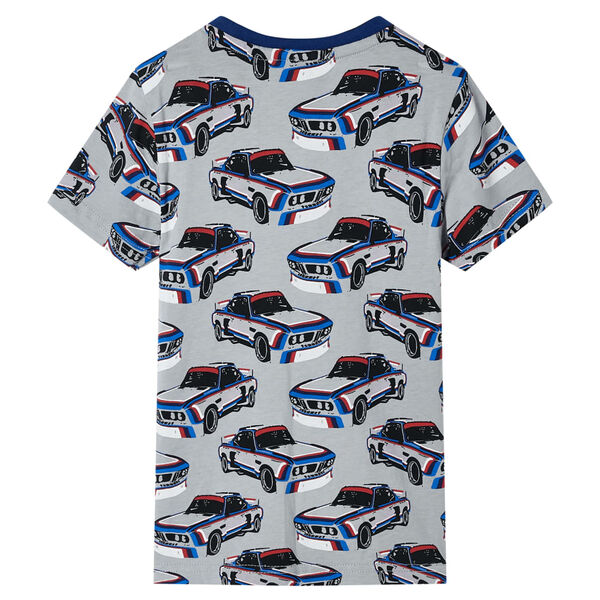 Dětské pyžamo s krátkým rukávem šedé 140