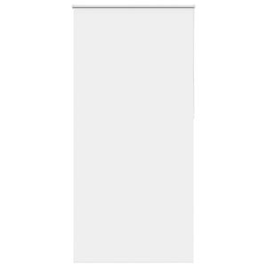 vidaXL Roleta zatemňovac&iacute; b&iacute;l&aacute; 105x230cm &scaron;&iacute;řka l&aacute;tky 100,7cm polyester