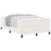 vidaXL Postel s boxspringem Kr&eacute;mov&aacute; 120 x 190 cm Žebrovan&aacute; l&aacute;tka