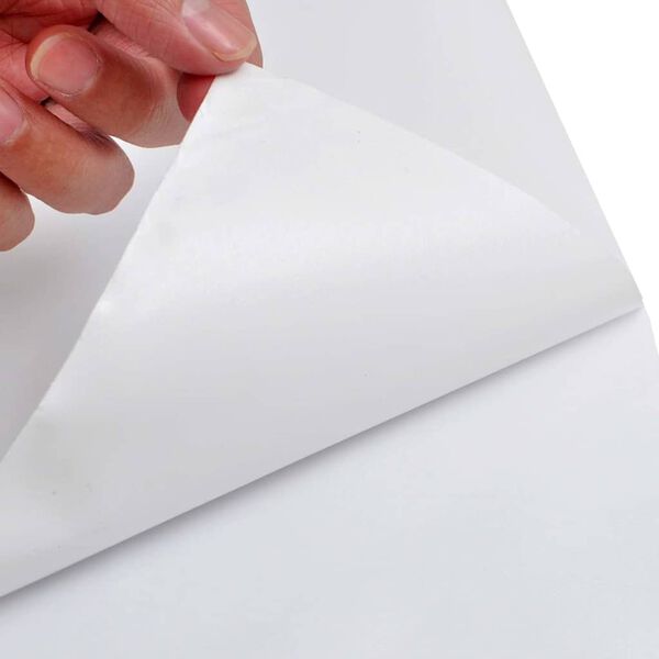 vidaXL F&oacute;lie na auto 2 ks matn&eacute; b&iacute;l&eacute; 100 x 150 cm + 50 x 150 cm