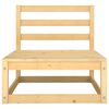 vidaXL 9d&iacute;ln&aacute; zahradn&iacute; sedac&iacute; souprava masivn&iacute; borov&eacute; dřevo