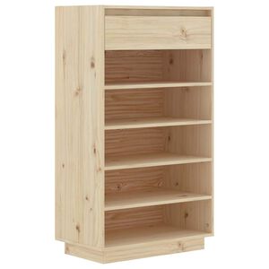 vidaXL Botn&iacute;k 60 x 34 x 105 cm masivn&iacute; borov&eacute; dřevo