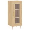 vidaXL Skř&iacute;ň highboard dub sonoma 34,5 x 34 x 180 cm kompozitn&iacute; dřevo