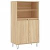 vidaXL Skř&iacute;ň highboard dub sonoma 60 x 36 x 110 cm kompozitn&iacute; dřevo