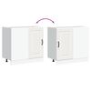 vidaXL Kuchyňská spodní skříňka "Kalmar" bílý kompozitní dřevo