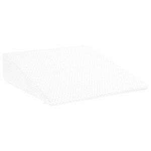 vidaXL Pol&scaron;t&aacute;ř na svah 69 x 64 x 19 cm Středn&iacute; Paměťov&aacute; pěna B&iacute;l&aacute;