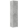 vidaXL Skř&iacute;ň highboard betonově &scaron;ed&aacute; 40x42,5x185 cm kompozitn&iacute; dřevo