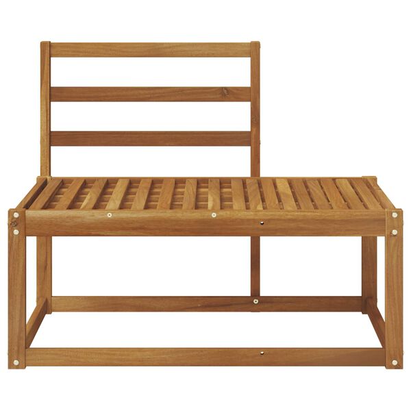 vidaXL Venkovn&iacute; koncov&aacute; pohovka Př&iacute;rodn&iacute; 91 x 63 x 73 cm