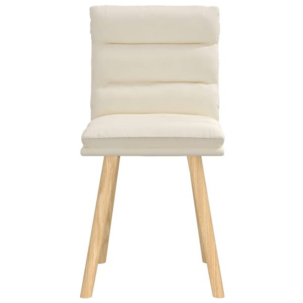 vidaXL Jídelní židle 2 ks len